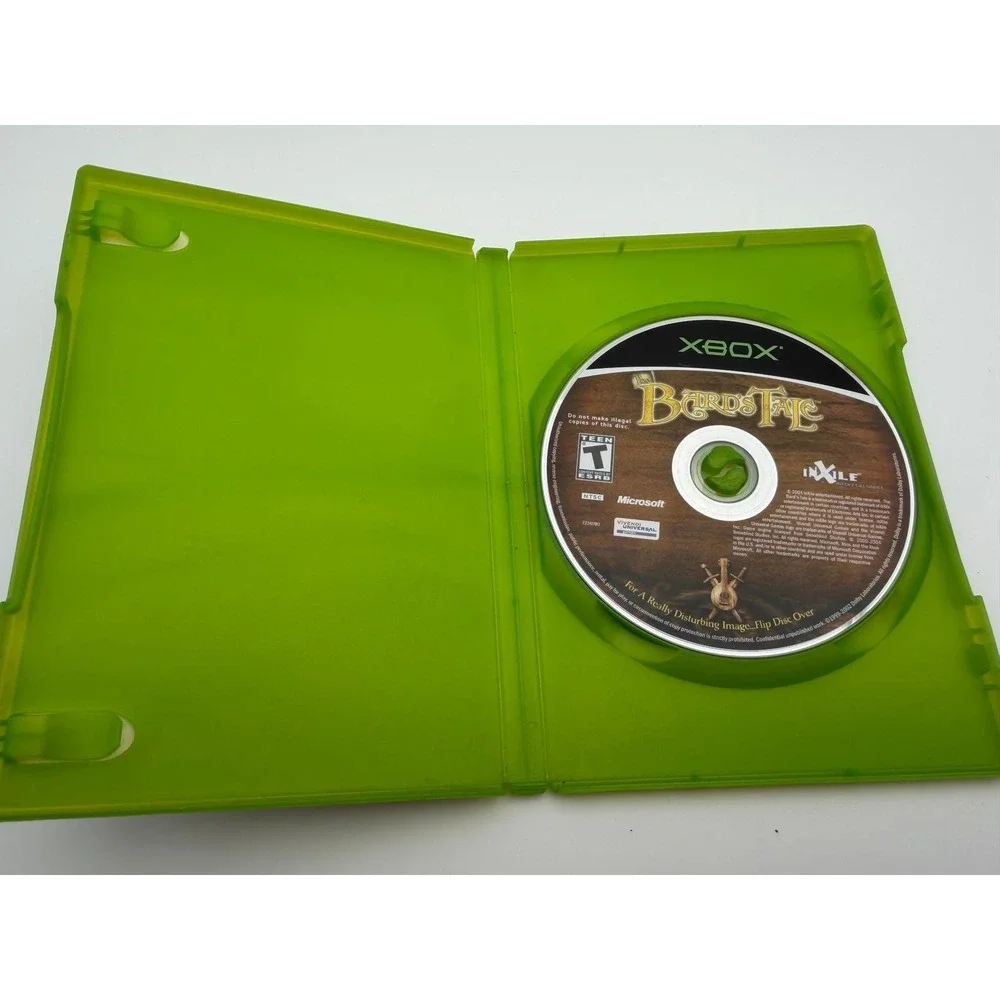 The Bard's Tale Microsoft Xbox 2004 Action RPG InXile Entertainment NTSC T-Teen